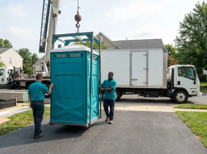 High-Rise and Heavy Crane Lift Restrooms in Reston, VA