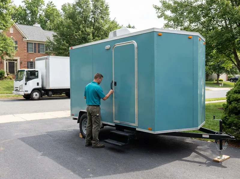 Luxury Mobile Restroom Trailers in Reston, VA